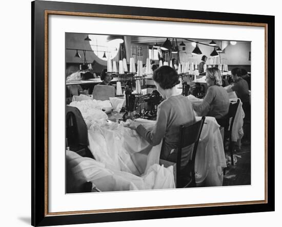 Parachute Factory WWII-Robert Hunt-Framed Photographic Print