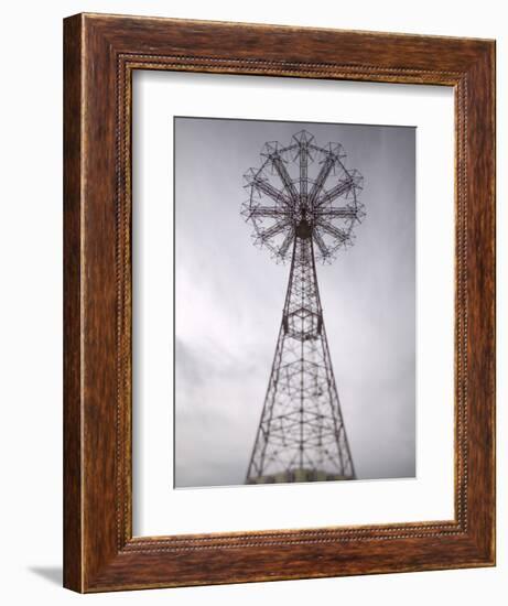 Parachute Jump Tower, Coney Island, Brooklyn, New York, USA-Walter Bibikow-Framed Photographic Print