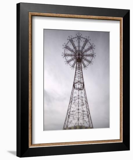 Parachute Jump Tower, Coney Island, Brooklyn, New York, USA-Walter Bibikow-Framed Photographic Print