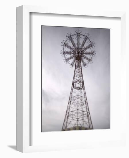 Parachute Jump Tower, Coney Island, Brooklyn, New York, USA-Walter Bibikow-Framed Photographic Print