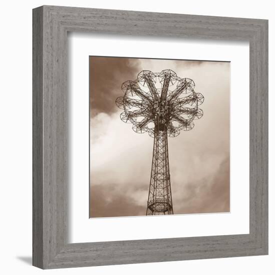 Parachute Jump-Erin Clark-Framed Art Print