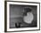 Parachute Jumper Testing Equipment for the Irving Air Chute Co. Gets Some Help-Margaret Bourke-White-Framed Photographic Print