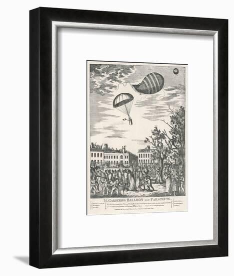 Parachute-null-Framed Art Print