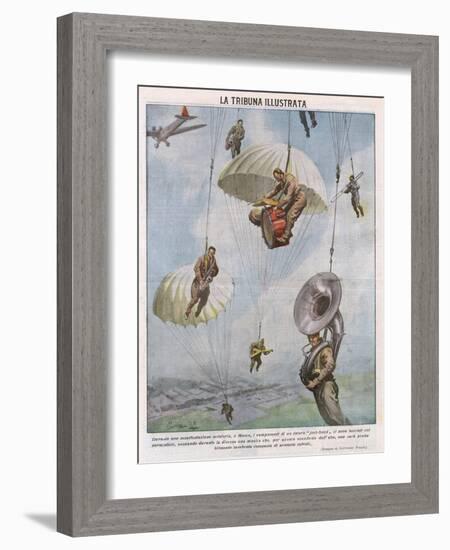 Parachute-Vittorio Pisani-Framed Art Print