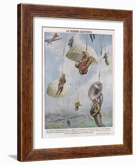 Parachute-Vittorio Pisani-Framed Art Print