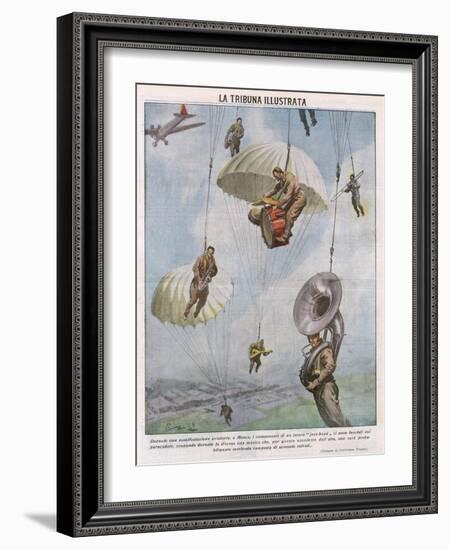 Parachute-Vittorio Pisani-Framed Art Print