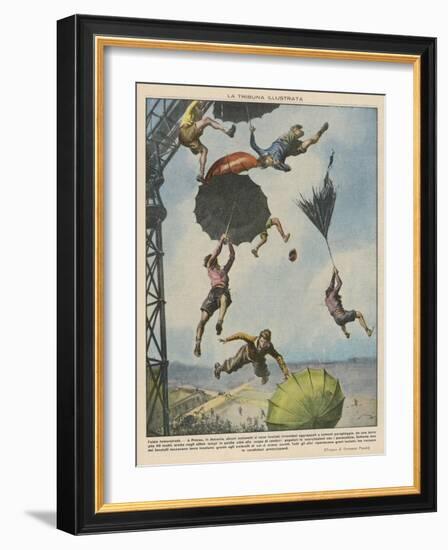 Parachute-null-Framed Art Print