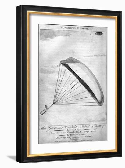 Parachute-null-Framed Art Print