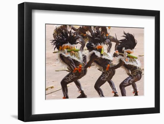 Parade at Dinagyang Festival, City of Iloilo, Philippines-Keren Su-Framed Photographic Print