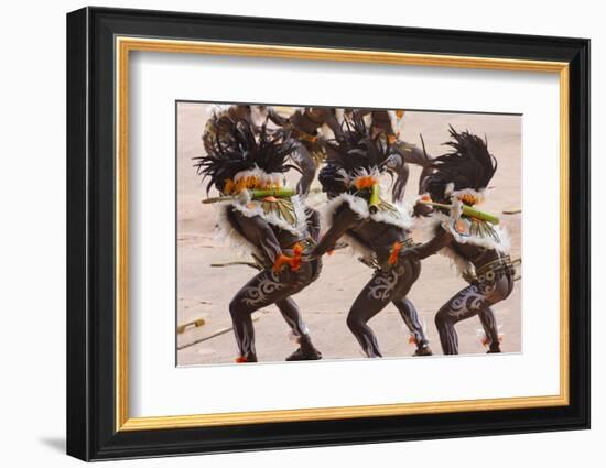 Parade at Dinagyang Festival, City of Iloilo, Philippines-Keren Su-Framed Photographic Print