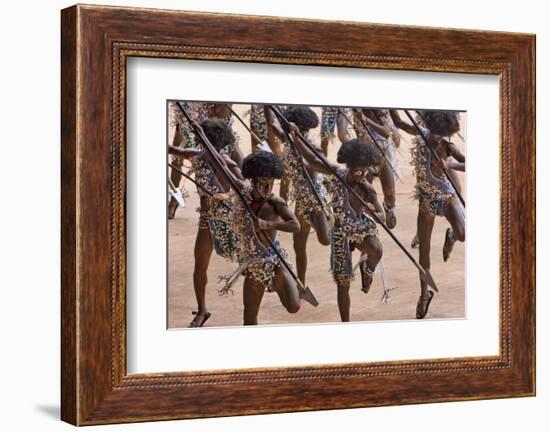 Parade at Dinagyang Festival, City of Iloilo, Philippines-Keren Su-Framed Photographic Print