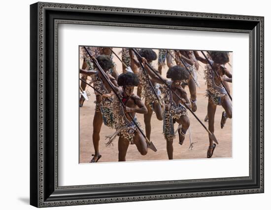 Parade at Dinagyang Festival, City of Iloilo, Philippines-Keren Su-Framed Photographic Print