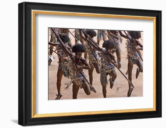 Parade at Dinagyang Festival, City of Iloilo, Philippines-Keren Su-Framed Photographic Print