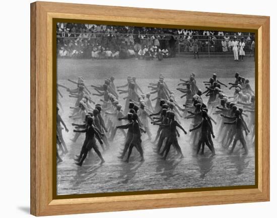 Parade Celebrating Ghana's Independence-Mark Kauffman-Framed Premier Image Canvas