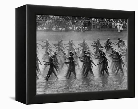 Parade Celebrating Ghana's Independence-Mark Kauffman-Framed Premier Image Canvas