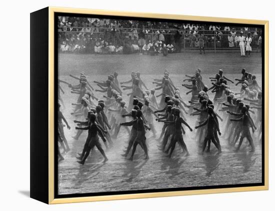 Parade Celebrating Ghana's Independence-Mark Kauffman-Framed Premier Image Canvas