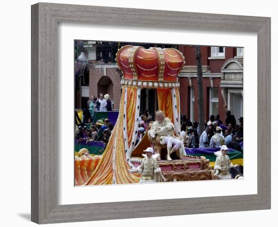 Parade King Mardi Gras-Carol Highsmith-Framed Art Print