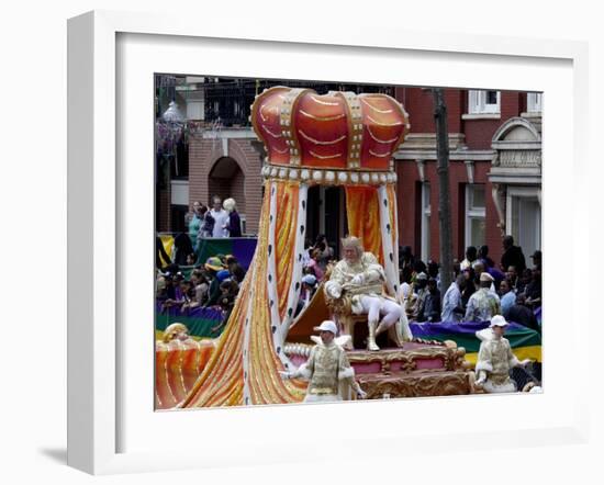 Parade King Mardi Gras-Carol Highsmith-Framed Art Print