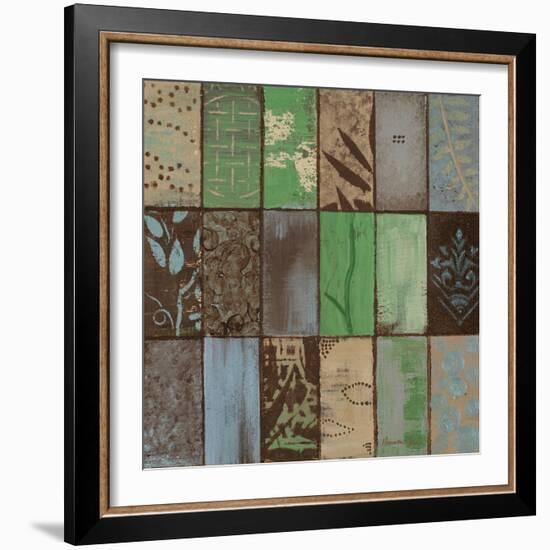 Parade of Patterns I-Hakimipour-ritter-Framed Art Print