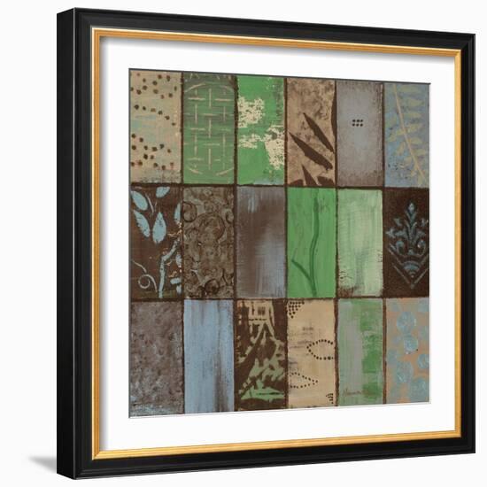 Parade of Patterns I-Hakimipour-ritter-Framed Art Print