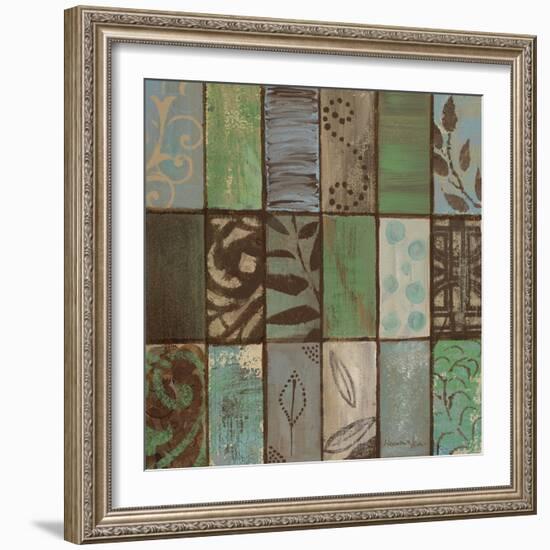 Parade of Patterns II-Hakimipour-ritter-Framed Art Print