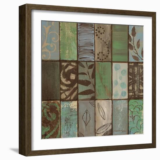 Parade of Patterns II-Hakimipour-ritter-Framed Art Print