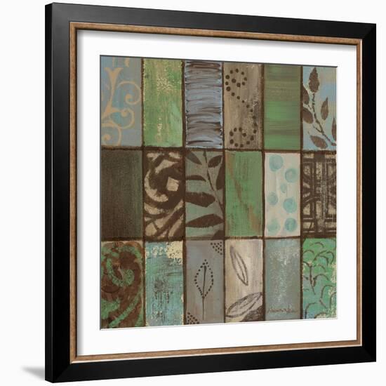 Parade of Patterns II-Hakimipour-ritter-Framed Art Print