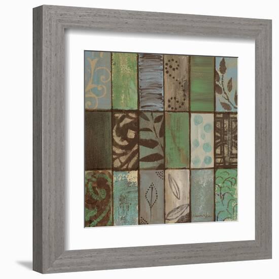 Parade of Patterns II-Hakimipour-ritter-Framed Art Print