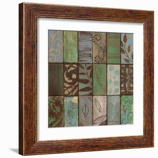 Parade of Patterns II-Hakimipour-ritter-Framed Art Print