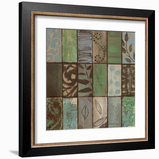 Parade of Patterns II-Hakimipour-ritter-Framed Art Print