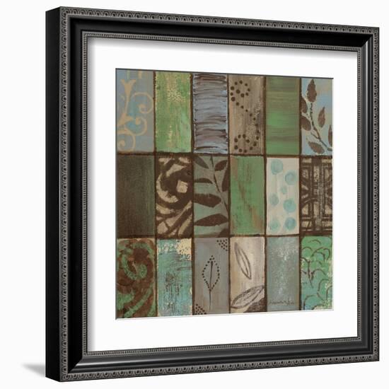 Parade of Patterns II-Hakimipour-ritter-Framed Art Print