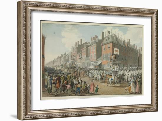 Parade of the Victuallers-Johann Ludwig Krimmel-Framed Giclee Print