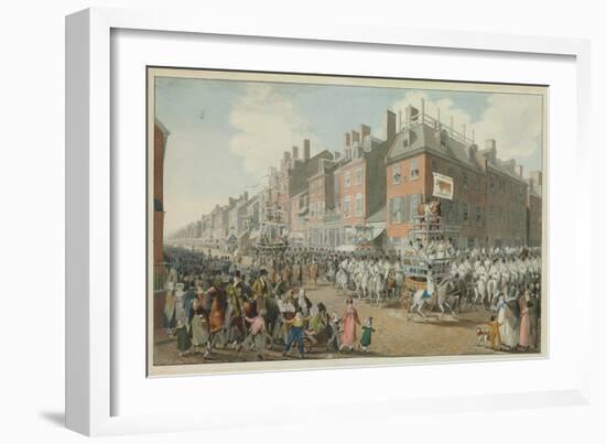 Parade of the Victuallers-Johann Ludwig Krimmel-Framed Giclee Print