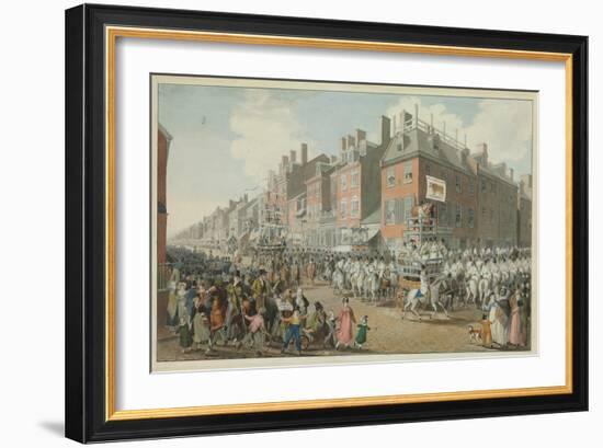 Parade of the Victuallers-Johann Ludwig Krimmel-Framed Giclee Print