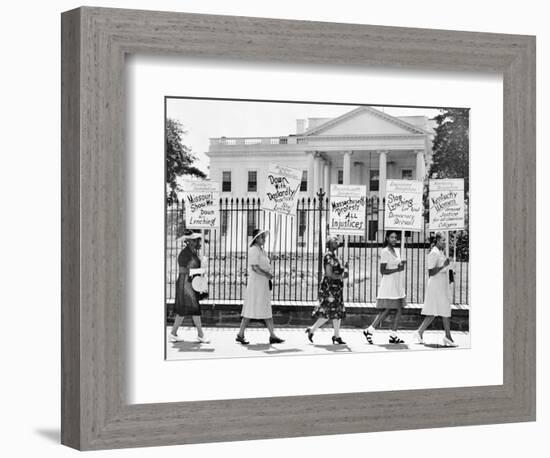 Parade Past the White House-null-Framed Photographic Print