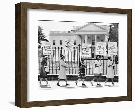 Parade Past the White House-null-Framed Photographic Print