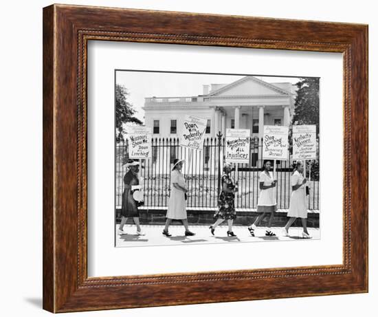 Parade Past the White House-null-Framed Photographic Print