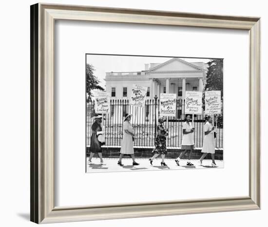 Parade Past the White House-null-Framed Photographic Print