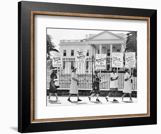 Parade Past the White House-null-Framed Photographic Print