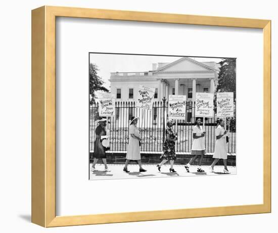 Parade Past the White House-null-Framed Photographic Print