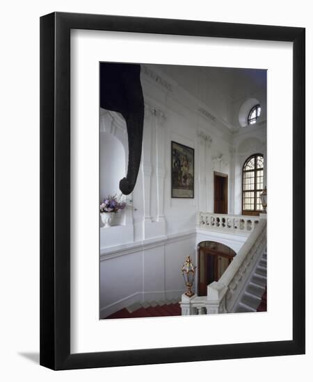 Parade Staircase in Riegersburg Castle-null-Framed Giclee Print