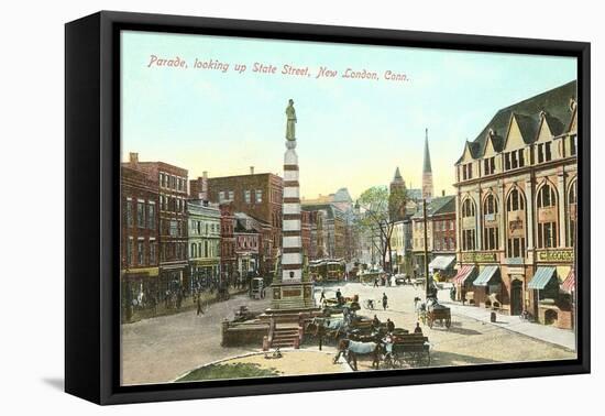 Parade, State Street, New London, Connecticut-null-Framed Stretched Canvas