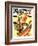 "Parade View from Lamp Post," Saturday Evening Post Cover, July 3, 1937-Joseph Christian Leyendecker-Framed Giclee Print