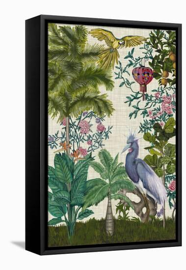 Paradis Chinoiserie I-Naomi McCavitt-Framed Stretched Canvas