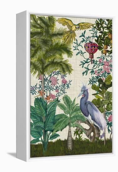 Paradis Chinoiserie I-Naomi McCavitt-Framed Stretched Canvas