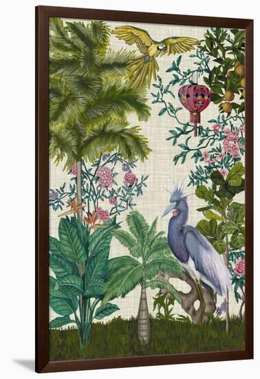 Paradis Chinoiserie I-Naomi McCavitt-Framed Art Print