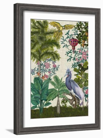 Paradis Chinoiserie I-Naomi McCavitt-Framed Art Print