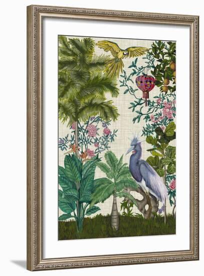 Paradis Chinoiserie I-Naomi McCavitt-Framed Art Print