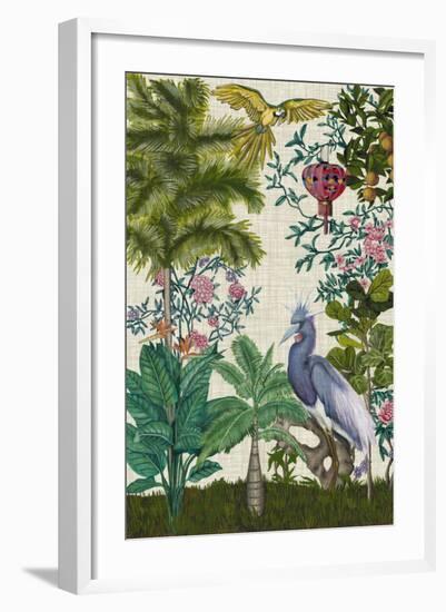 Paradis Chinoiserie I-Naomi McCavitt-Framed Art Print