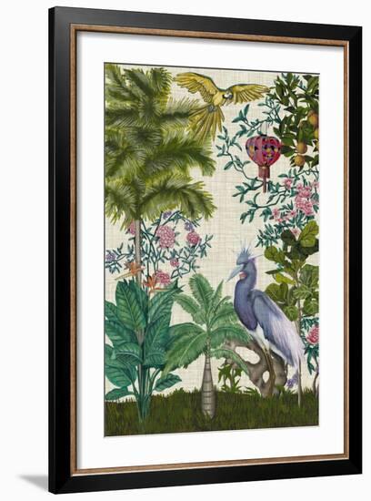 Paradis Chinoiserie I-Naomi McCavitt-Framed Art Print